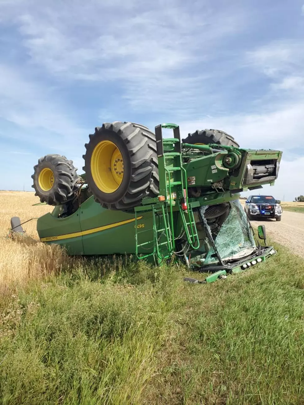 Drunk Driver Rolls Combine (PHOTOS)
