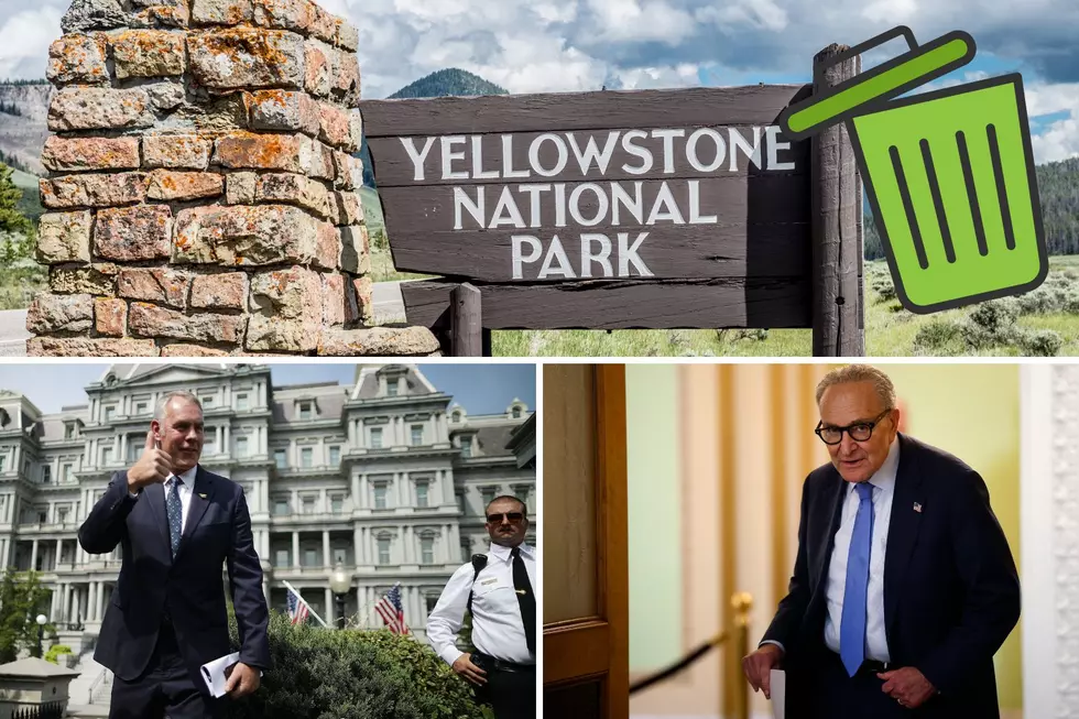 Zinke’s “Picking Up Schumer’s Trash” in Yellowstone National Park